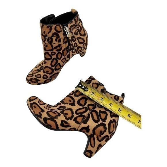 Sam Edelman Mandi Animal Print Bootie Size 7.5 M - Picture 9 of 15